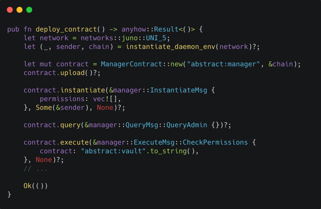 BOOT Code Snippet